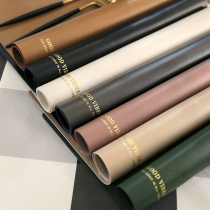 (New odorless leather placemats) simple solid color square plate mats waterproof oil-proof and heat-proof and heat-insulating Western placemats