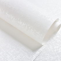 White modern minimalist non-woven wallpaper plain color bedroom living room TV background wall clothing store wallpaper solid color