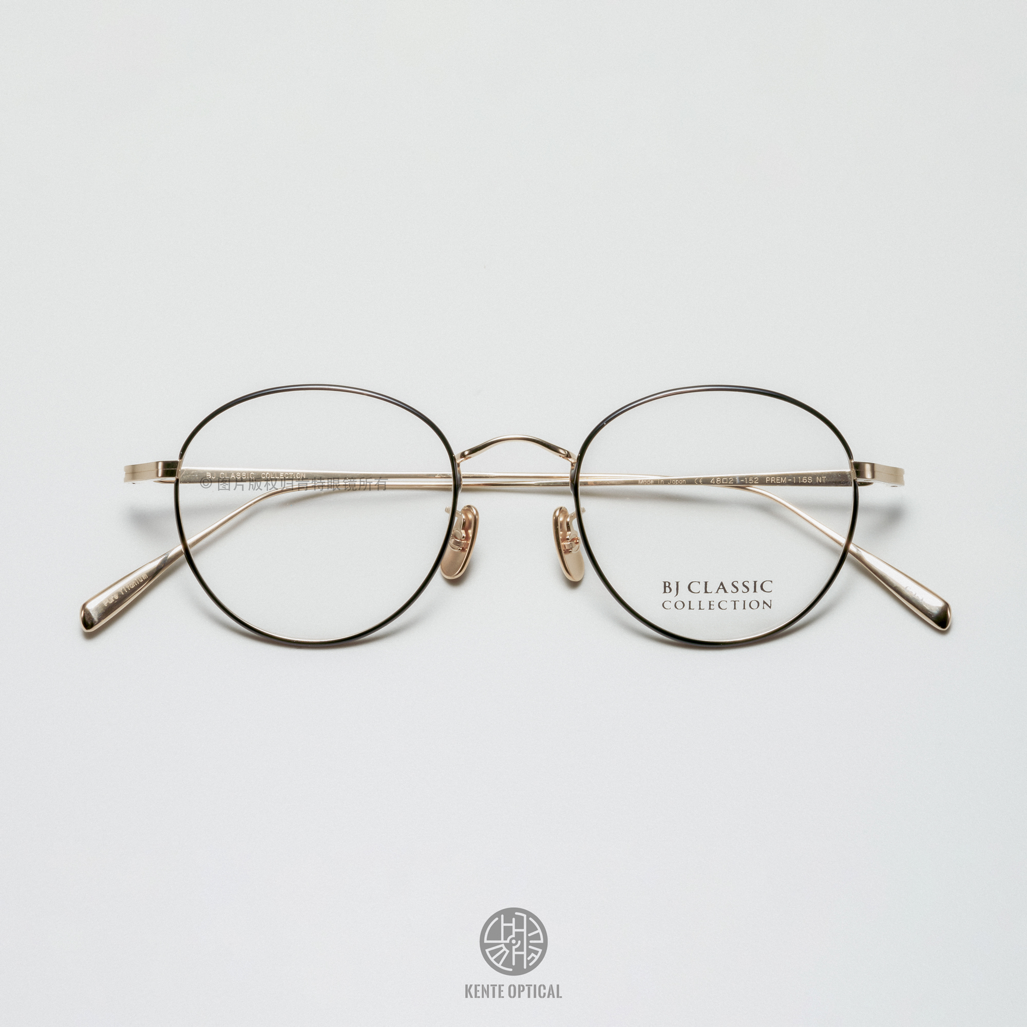日本BJ CLASSIC 石原裏美復古眼鏡PREM 114/116 S NT/NT 現貨- Taobao
