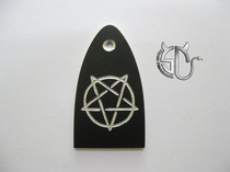 Suitable for esp Horizon E-II electric guitar clock head cover aluminum alloy bell cover customized small cover