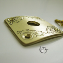gibson hand-carved brass Jack covers can be customized