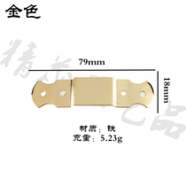 Spicy-920 Golden Corner Wooden Box Gift Box Decorative Angle Iron Clad Angle Silver Corner Box 4 Hole