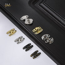 Antique bronze crafts wooden box buckle jewelry box accessories small box buckle box cursor buckle