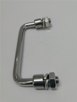 Recommended iron cabinet handle LS506 chassis iron chrome-plated folding handle Switch electric cabinet handle Control cabinet handle