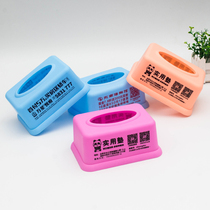 Customized printing plastic tissue box customized hotel advertising box napkin box customized printable LOGO