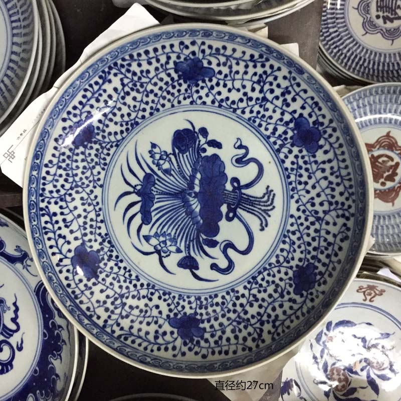 Jingdezhen hand - made decorative porcelain lion furnishing articles archaize life of word hand - made of porcelain kangxi in the the qing dynasty porcelain lion