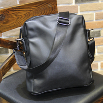 Handbag Male Fashion Trends Frosted Cortex Individuality Single Shoulder Diagonal Satchel 2022 New Casual Mens Briefcase