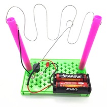 Creative diy across the line of fire physics circuit experimental school science and technology small production of students scientific and educational equipment materials