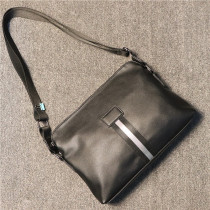 Simple mens bag mens business bag 2019 new outdoor messenger bag fashion trend large-capacity student shoulder bag