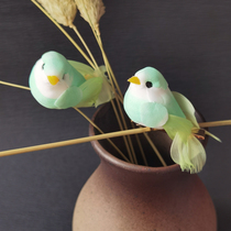Hanfu hair accessories cute (small fat tweeted bird hairclip) simple hairpin daily ancient style Joker headdress embellished children