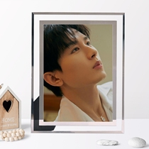 Jackie Photo Frame Perimeter Photo Swing Cross-Straits Newspaper to Chart Custom Gift Crystal Write a True Star Same-birthday Gift