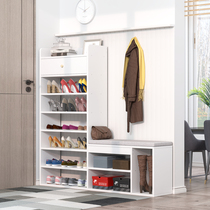 Multi-layer shoe rack simple household economy can sit on the shoe cabinet narrow large capacity space-saving shoe stool