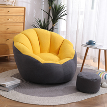 Lazy sofa tatami small apartment Mans nest single bedroom room balcony Net red recliner on the ground leisure bean bag