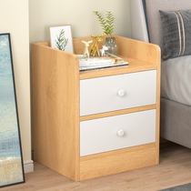 Bedside table bedroom simple modern small household bedside rack Net red locker super narrow mini bedside cabinet