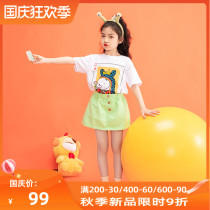 Competition several joint cartoon female Big Boy T-shirt 2021 summer boys loose leisure children short sleeve shirt girl