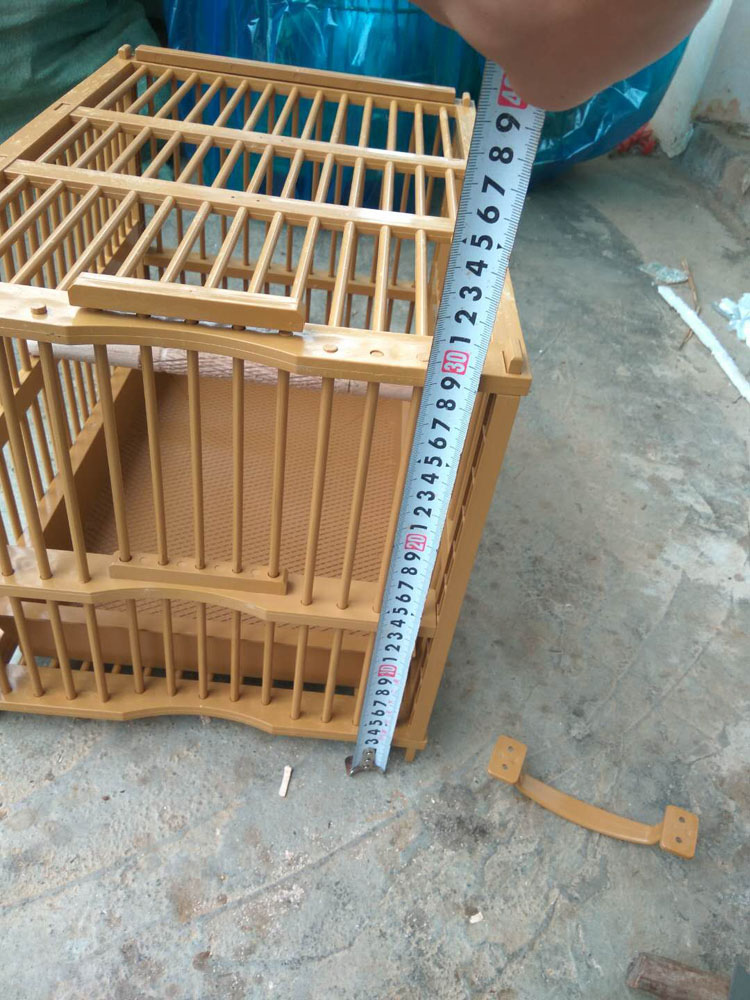 画眉鸟洗澡笼冲凉塑料胶广笼八哥鹩哥四喜大号大型大码清洁专用