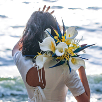 ins Nordic simulation bouquet wedding ceremony Costume Props Hands to Flower Home Decorative Products Soft Fashion