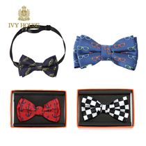 IVY HOUSE Ivy childrens clothing boys suit bow tie performance with British gentleman bow tie collar flower fashion