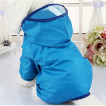 Dog raincoat Pet raincoat Teddy Bears Bears Bomekki Samoye raincoat rain coat poncho four-legged clothing waterproof full bag