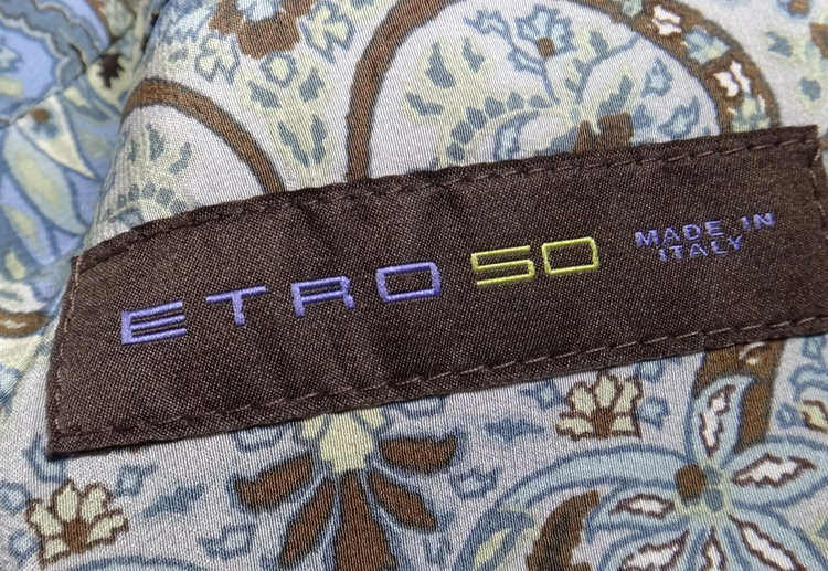 Пиджак, Костюм -etro Etro 