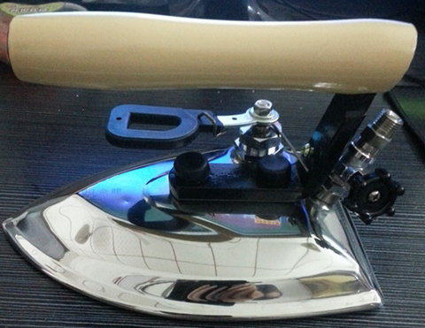 工业用正品白金龙牌保温型全蒸汽烫斗(工厂大烫用)工业蒸汽熨斗_不