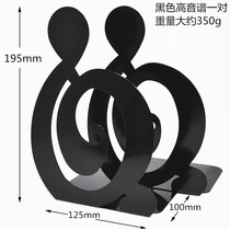 Treble spectrum book bezel book stand metal book stand bookmark bookmark metal bookmark cartoon hollow