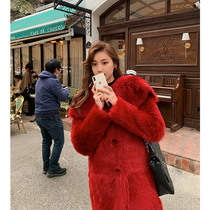 CC fur Banna girl young new Tuscan fur fur fur coat womens coat