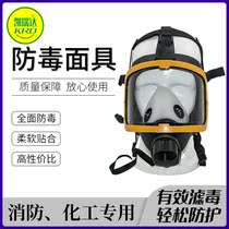 Fire chemical special gas mask Chemical spray paint Pesticide dustproof Carbon monoxide acid and other gases full cover