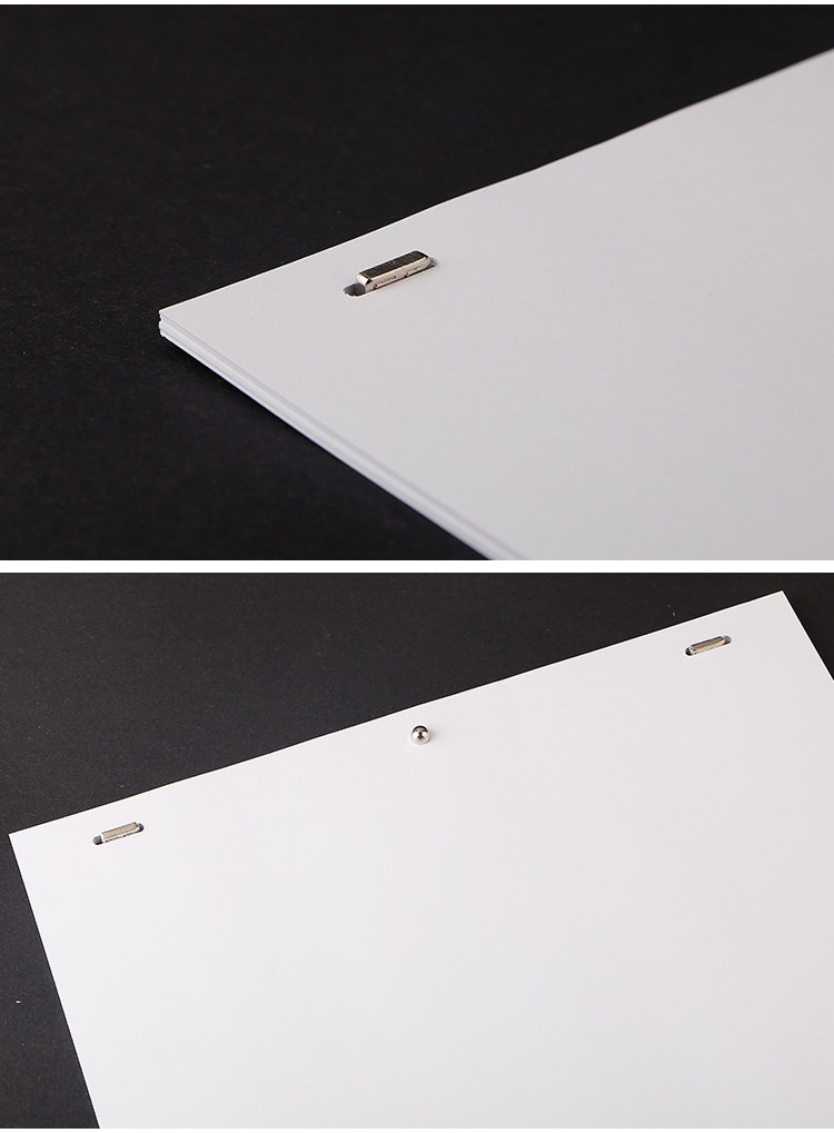 巨匠动漫定位纸 三孔定位动画纸 透写纸 200页 不锈钢定位尺套装_双氙