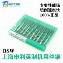 SLT Shanghai Shenli thread tool BSW inch machine with straight groove tap machine tap