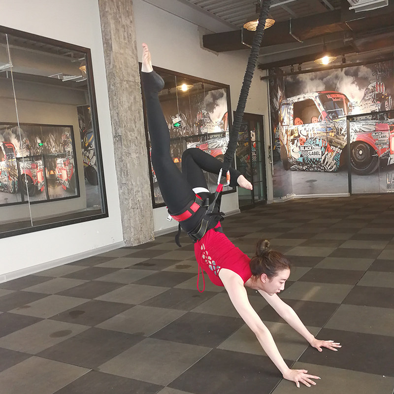瑞爻舞悦空中瑜伽弹力带瑜伽绳活力带绳 空中活力带蹦极绳阻力绳_5折