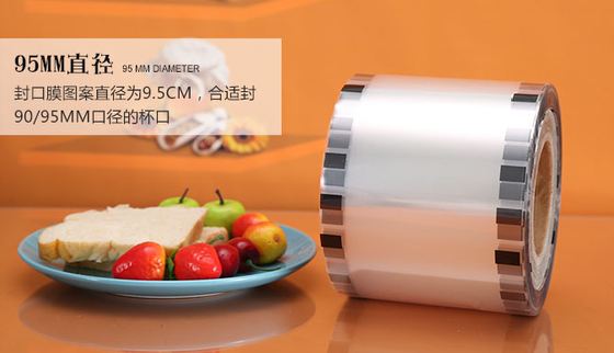 종이 및 플라스틱 이중 목적 밀봉 필름 투명 커스텀 로고 밀크 티 컵 영화 커스텀 밀봉 기계 영화 95mm/9.5cm 직경 종이 및 플라스틱 이중 목적 밀봉 필름 투명 커스텀 로고 밀크 티 컵 영화 커스텀 밀봉 기계 영화 95mm/9.5cm 직경