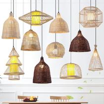 Leisure master bedroom led restaurant chandelier simple modern atmosphere home living room lamp cafe nightstand bird cage plate