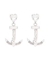 alessandra rich anchor earrings