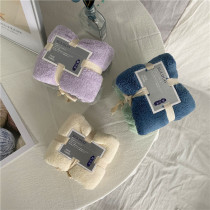 No fading no fading super soft special absorbent coral velvet wipe face towel