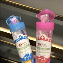 Small portable and easy travel pure plant extraction toothbrush travel combination suit