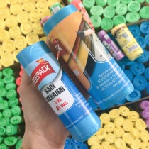 Exit single Large Number thickened Daily Home Hand portable and environmentally friendly Point Sleebreaker Colour garbage bag