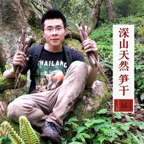 Wild-free asparagus dried dry goods pure natural bamboo shoots dried asparagus dried asparagus with home-made asparagus new stock 200 gr