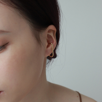 Wearring new niche U-shaped ear clip without ear hole female simple personality retro ear clip two ways to wear