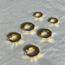 Wearring Korea imported geometric non-deformed pearl earrings