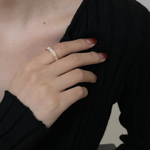 Wearring colorful halo pink white natural Fritillaria ring female brass gilded fashion simple thin narrow ring