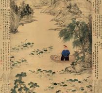 Qing Zhang Bolong Ji Entto ultra-high-definition electronic picture decoration inkjet identification copy Chinese painting material