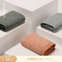 (Three packs)Anzhibai autumn and winter pure cotton underwear female comfortable girl briefs underpants cotton sexy mid-waist