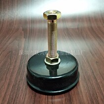 M16 * 100 anti-vibration pad iron injection molding machine shock-absorbing foot rubber foot heavy duty adjustable foot Cup