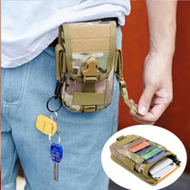 Mini belt fanny pack Mens outdoor sports multi-functional running fanny pack Waterproof wear-resistant military fan tactical mobile phone fanny pack