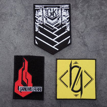Girl frontline velcro chapter embroidered epaulette 404 team Griffin armband Personality epaulette badge morale chapter