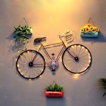 Decorative Wall Industrial Wind Creativity Iron Art Retro Wall-mounted Bar Casual Bar Metal Handicraft Wall Decoration Pendant