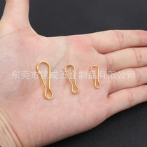 1 piece 9 9 yuan factory spot golden color diy large medium and small jubiliary button connection button abnormal buckle key button