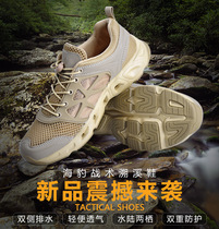 New Dating Creek Shoes Summer Mesh Covered Water Tactical Boots Ultralight Combat Boots Desert Shoes Outdoor Flying Boots Fishing Shoes