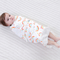 Pure cotton newborns Baby swaddle anti-woken anti-throng Sleeping Bag Scarves Wrap Cloth Cuddle Cuddled All Season Universal